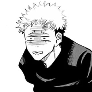 😥 emoji Jujutsu Kaisen from @somewherechannel Telegram sticker 11 of 120