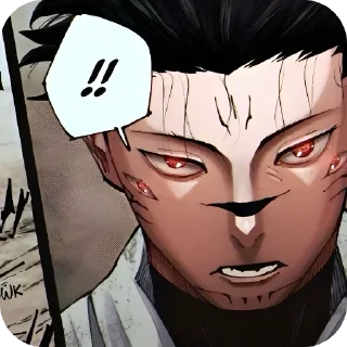 👄 emoji jujutsu kaisen Telegram sticker 16 of 35