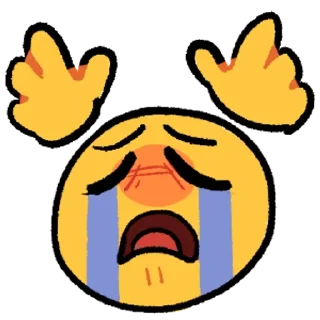 😭 emoji 🥺👉👈 Telegram sticker 21 of 29