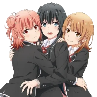🤗 emoji OreGairu @Ovots products Telegram sticker 8 of 102