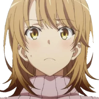 😕 emoji OreGairu @Ovots products Telegram sticker 16 of 102