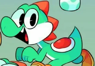 🏃 emoji Yoshi Telegram sticker 13 of 17