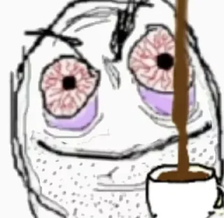 ☕️ emoji le trolls's stickers Telegram sticker 21 of 26