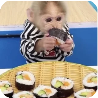 😋 emoji бибизяны-обезьяны Telegram sticker 19 of 19
