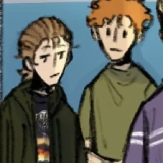 🫡 emoji юра исаковский/руманга "вместе Telegram sticker 16 of 110