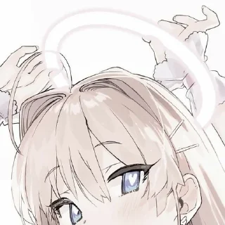 😇 emoji ｡❀ 𝓼𝓸𝓶𝓮𝓽𝓱𝓲𝓷𝓰 𝓬𝓾𝓽𝓲𝓮 ❀ Telegram sticker 23 of 23