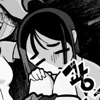 🤍 emoji ZOMBIE STAGE 1 | @qllzcx Telegram sticker 20 of 84
