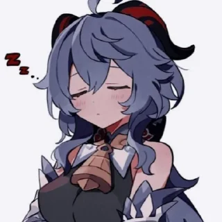 ❄️ emoji 💕Гань юй 💕(автор @Tapok_ezha) Telegram sticker 23 of 54