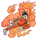 👿 emoji Modern Buddha Telegram sticker 19 of 35