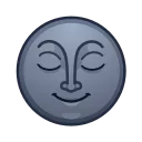 😌 emoji Moon Emoji @xkysluv Telegram sticker 11 of 61