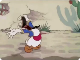 🤣 emoji Donald Duck 2 Telegram sticker 18 of 36