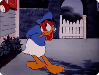 ☺️ emoji Donald Duck 2 Telegram sticker 21 of 36