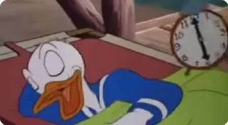 Sticker from Donald Duck 2