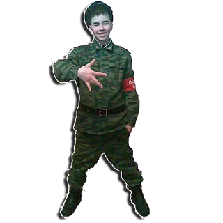 💃 emoji Russian ARMY Telegram sticker 24 of 46