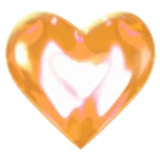 🧡 emoji Сердечки @GIFSTIKI Telegram sticker 11 of 50