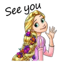 👸 emoji Rapunzel :: @TgSticker Telegram sticker 6 of 40