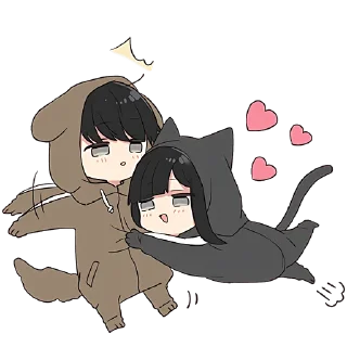 🤗 emoji Юрудура-тян 5 @Nyasticks Telegram sticker 4 of 41