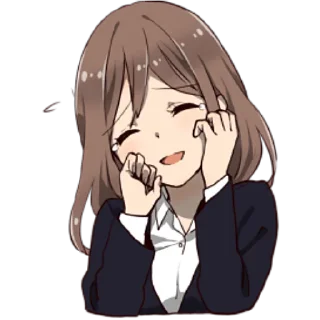 ☺️ emoji Драма-тян @nyasticks Telegram sticker 9 of 41