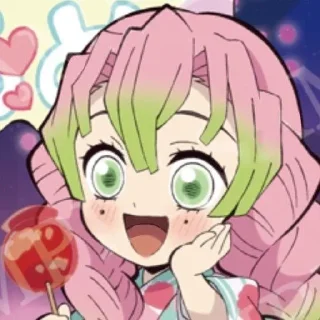 🥰 emoji Мицури тян💗 Telegram sticker 13 of 26