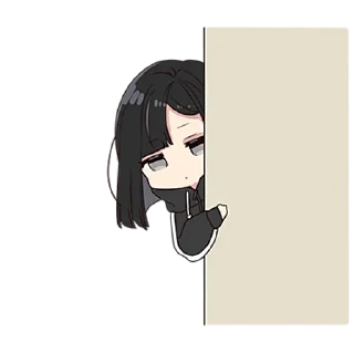🤨 emoji Юрудура-тян ч.6 @nyasticks Telegram sticker 8 of 41