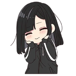 ☺️ emoji Юрудура-тян ч.6 @nyasticks Telegram sticker 10 of 41