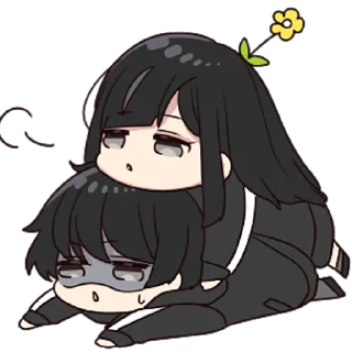 🤗 emoji Юрудура-тян ч.3 @nyasticks Telegram sticker 5 of 41