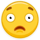 😧 emoji VK Emoji  (@TgSticker) Telegram sticker 14 of 40