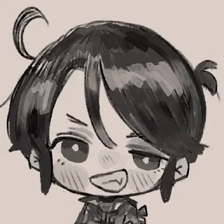🖤 emoji Luca♡//@Oeoeoi Telegram sticker 2 of 50