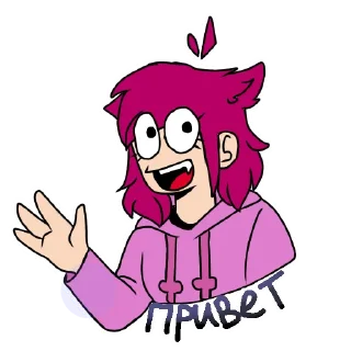 Sticker from Мишель