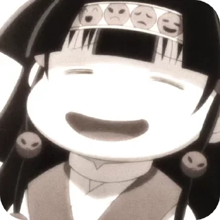 Sticker from 🕊️ 𓏲 ·Alluka Zoldyck ◟𓏵ྀི :: @Sosdes