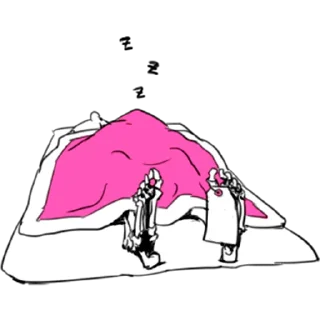 💤 emoji Груда костей 3 @nyasticks Telegram sticker 10 of 27