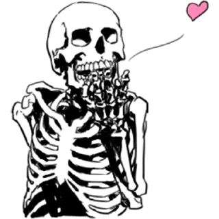 Sticker from Груда костей 4 @nyasticks