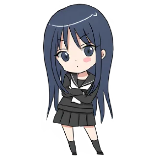 😒 emoji Цундерекко 2 @Nyasticks Telegram sticker 21 of 33