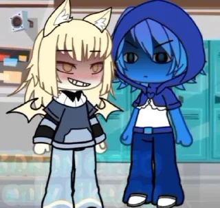 🦊 emoji Блэк и поля меф Telegram sticker 14 of 41
