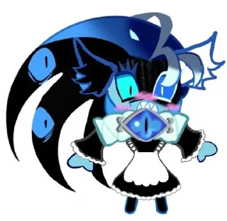 🌟 emoji куи ран под дозой : от Мари Мун Telegram sticker 8 of 120
