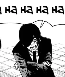 🤣 emoji Chainsaw Man Telegram sticker 13 of 119