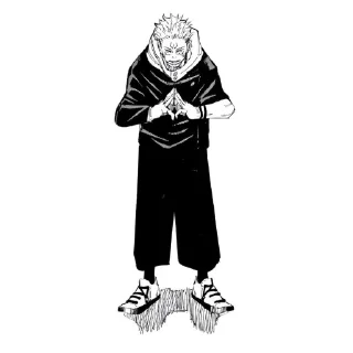 👿 emoji Рёмен Сукуна Telegram sticker 24 of 120