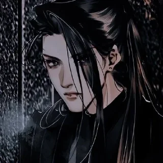 🌟 emoji ☠️:: хэ сюань (мин и) Telegram sticker 15 of 36