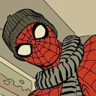 🕷 emoji : spider-man>>🕷 Telegram sticker 9 of 27