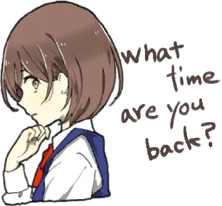 Sticker from Yandere Girlfriend Sticker ENG :: @line_stickers