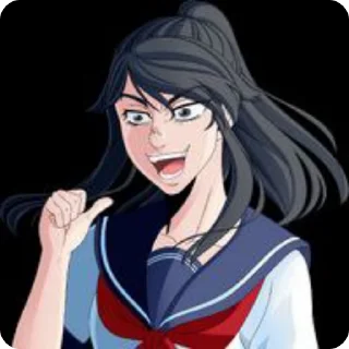 💔 emoji Аяно Аиши Telegram sticker 9 of 13