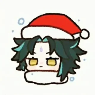 💫 emoji xiao ; @omoristc Telegram sticker 22 of 60