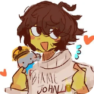 🍗 emoji ☆⋆𝑺𝒉𝒆𝒅𝒍𝒆𝒕𝒔𝒌𝒚/𝑻𝒆𝒍𝒂𝒎𝒐𝒏 🍗⋆☆  ... Telegram sticker 12 of 61
