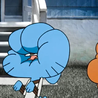 🫠 emoji Удивительный мир Гамбола Telegram sticker 13 of 119
