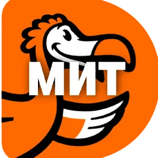 Sticker from mit
