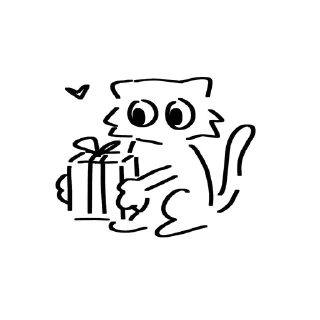 Sticker from мяу