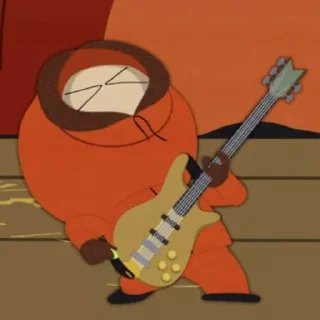 🎸 emoji Южный парк Telegram sticker 11 of 36