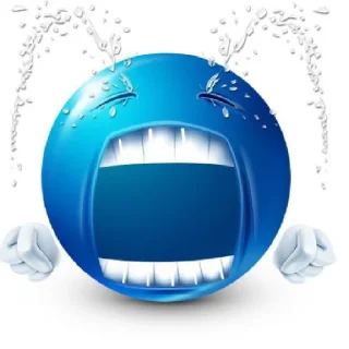 😄 emoji Блю емоджи Telegram sticker 5 of 16
