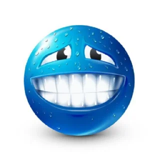 😄 emoji Блю емоджи Telegram sticker 9 of 16