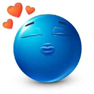 😄 emoji Блю емоджи Telegram sticker 16 of 16